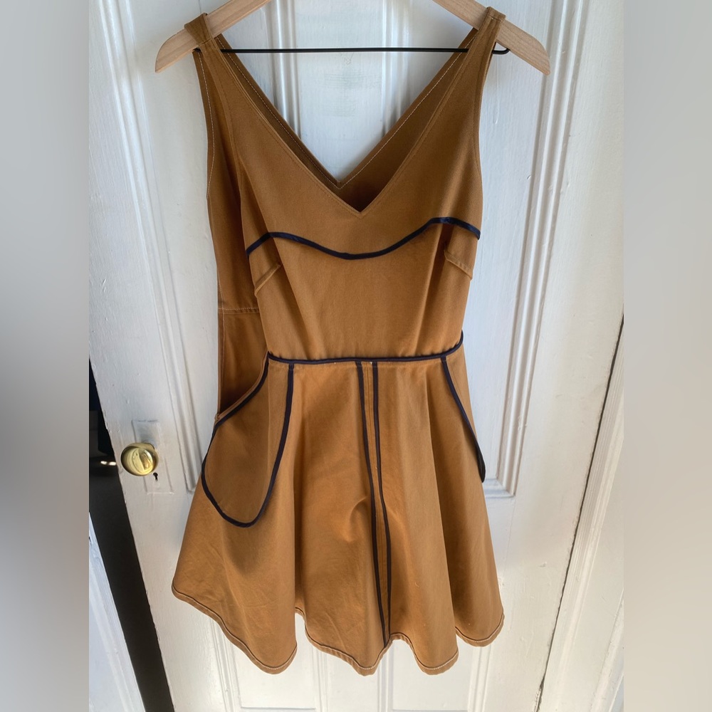 Harvey Faircloth Denim Dress Sz 4 - Picture 7 of 9